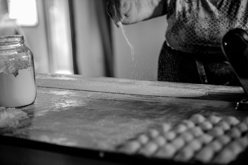 Pepperoni pizza with crispy edges